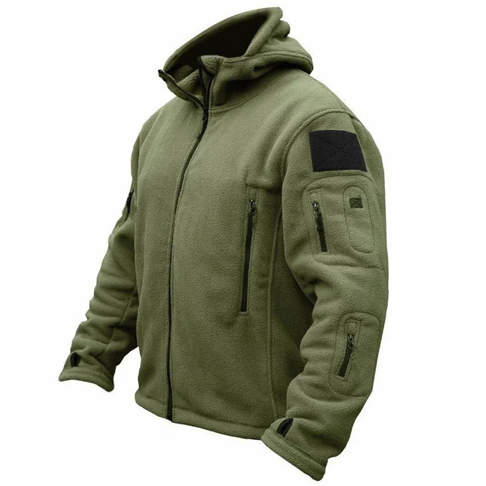 TAKTINEN FLEECE-TAKKI MIEHILLE