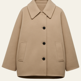 Venla – car coat -mallinen villakangastakki