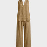 Damen Sommer-Outfit | Top + Hose