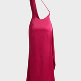 Damen One-Shoulder Kleid | Schlitz