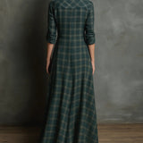 Valentina | Pitkäruutuinen mekko