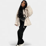 Karla – Pehmeä nallekarhutakki