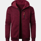 ELEGANTTI FLEECE-TAKKI MIEHILLE