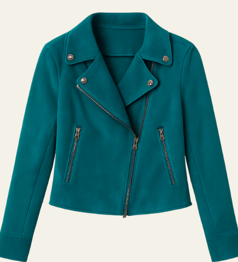 Aada – mokkapintainen biker-takki