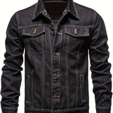 MIHIN REGULÄR DENIM-TAKKI MIEHILLE