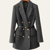 Nelli – kaksirivinen tweed-bleiseri
