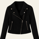 Aada – mokkapintainen biker-takki