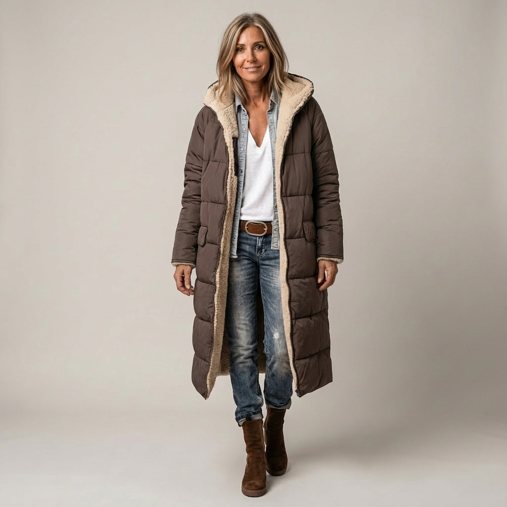 Amelia | Elegantti kaksikerroksinen takki