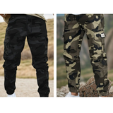 Huippulaadukkaat miesten camouflage-housut