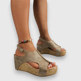 Mia – Vintage-tyyliset platform-sandaalit