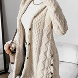 Chloe™ - Pehmeä huppari-cardigan