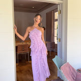 Emma Ruffle Maxi-mekko