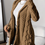 Chloe™ - Pehmeä huppari-cardigan