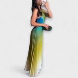 Haven – tyylikkäät hihattomat pitkät tie-dye-mekot