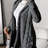 Chloe™ - Pehmeä huppari-cardigan