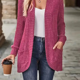 Neva™ - Tyylikäs pitkähihainen ribbineulecardigan