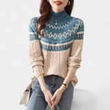 Adéla – Retro-tyylinen neulepusero naisille