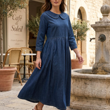 Damen Maxikleid | Langarm