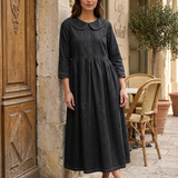 Damen Maxikleid | Langarm