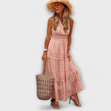 Lola - Maxi-mekko, jossa boheemit pitsit
