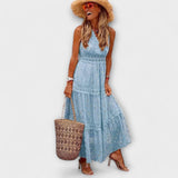 Lola - Maxi-mekko, jossa boheemit pitsit