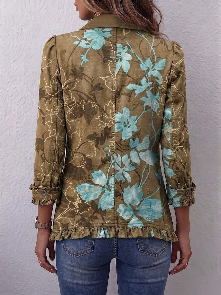 Valeria™ | Vintagehenkinen kukkatakki