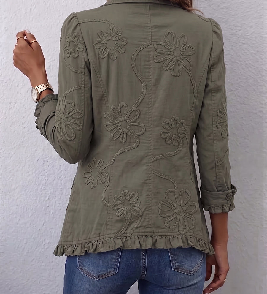 Alejandra™ | Kukallinen boho-takki