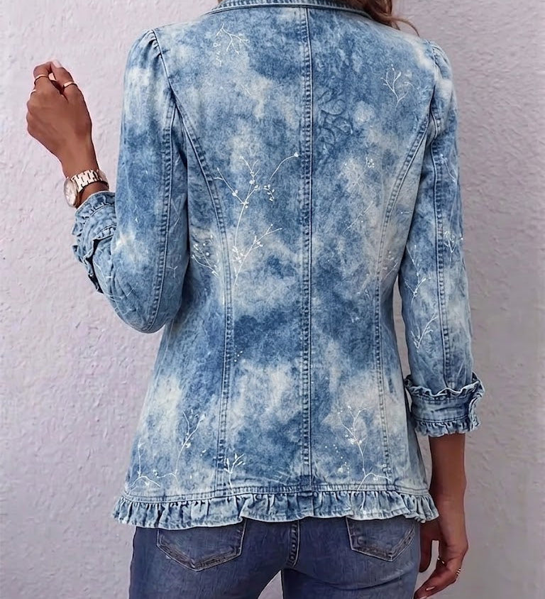 Jimena™ | Vintagehenkinen kasviaiheinen takki