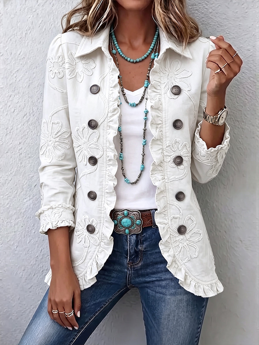 Lucía™ | Kukallinen boho-takki