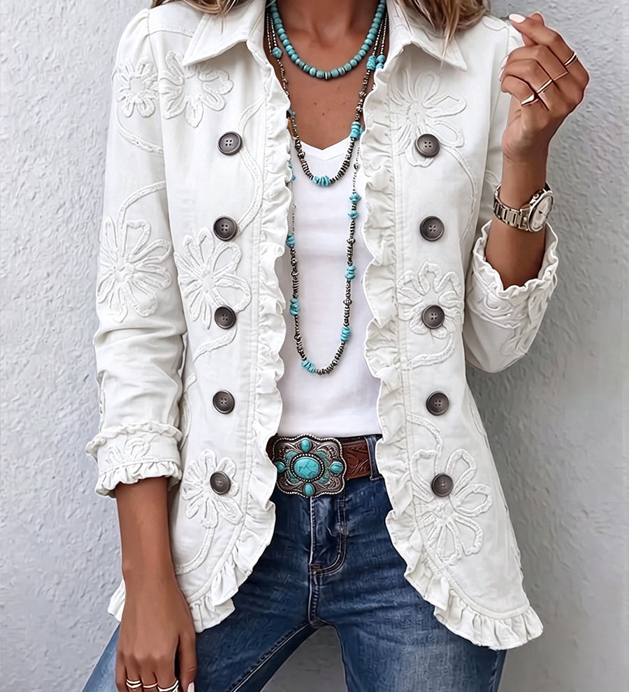 Lucía™ | Kukallinen boho-takki