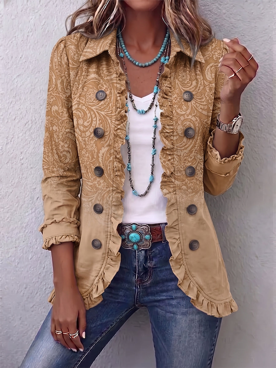 Montserrat™ | Kuviollinen western-takki
