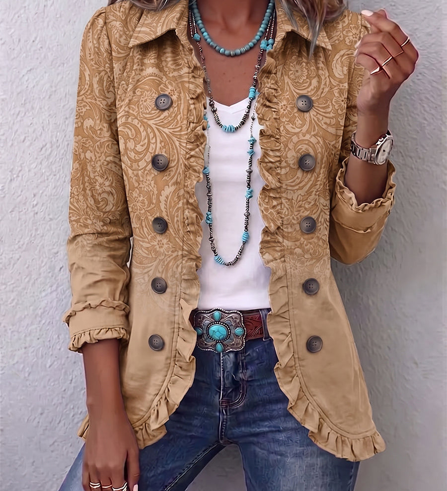 Montserrat™ | Kuviollinen western-takki