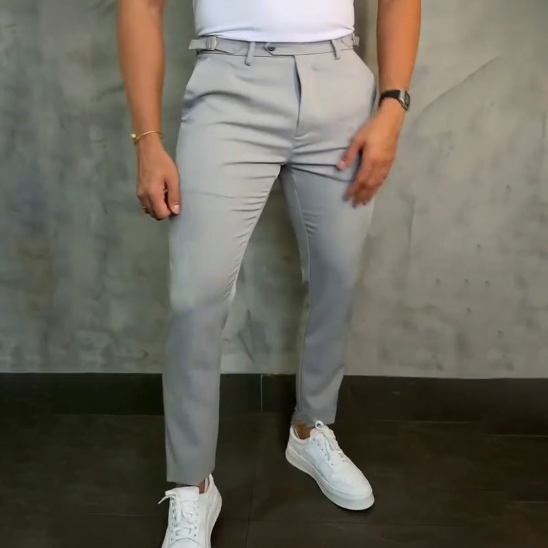 Massimo - Vyriškos Slim Fit Stretch Kelnės