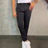 Massimo - Miesten Slim Fit Stretch -housut