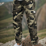 Huippulaadukkaat miesten camouflage-housut