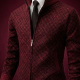WAFFLE ZIP CARDIGAN MIEHILLE