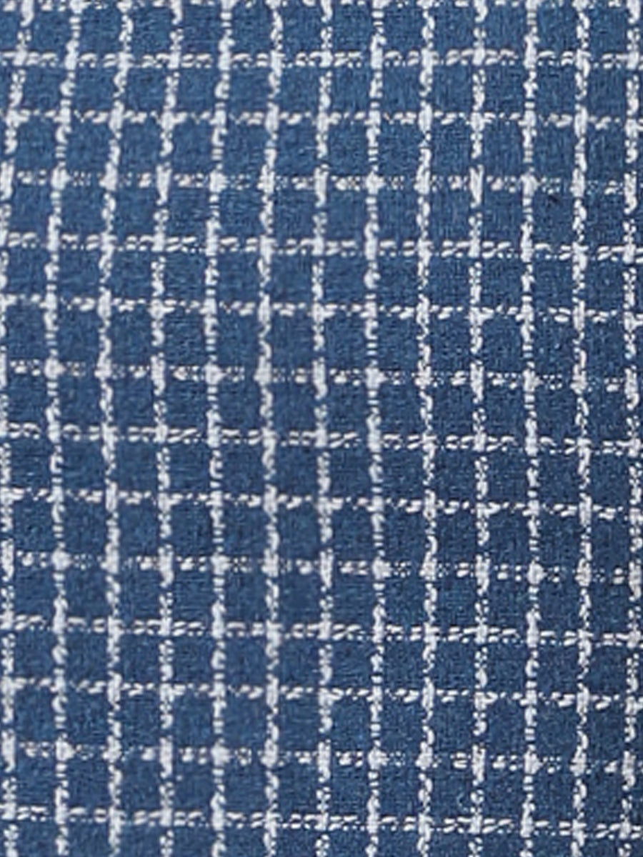 Kahden osan setti: ruudullinen tweed-bleiseri ja minihame