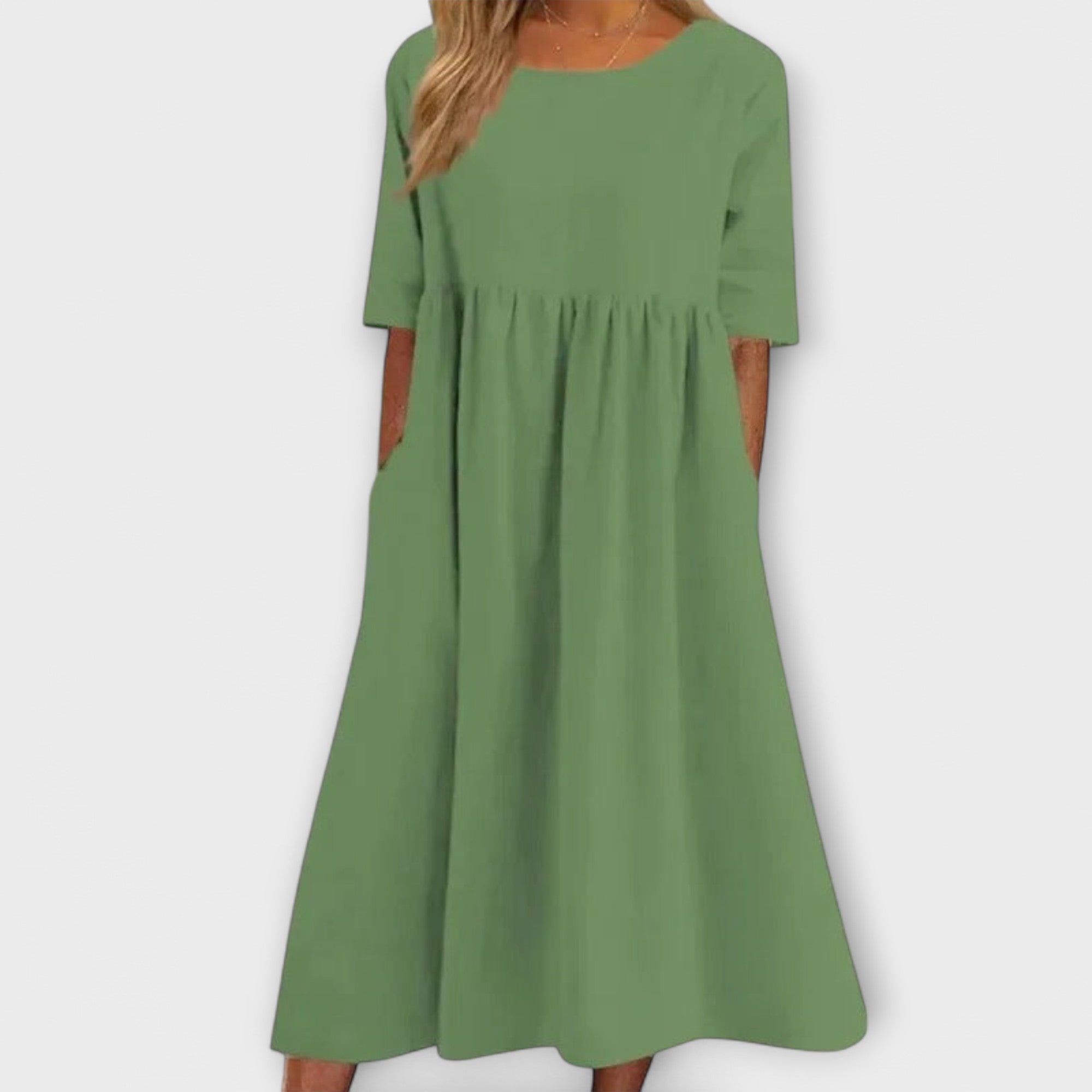 Anja - Vatsan peittävä mekko